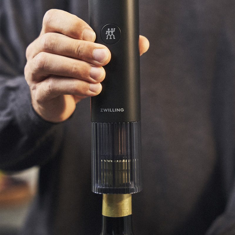 ZWILLING Enfinigy Electic Wine Opener - Matte Black