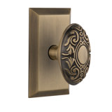 Studio Plate with Victorian Door Knob
