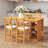 5-piece Counter Height Dining With 3-tier Storage Shelves-320924810