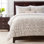  Ensemble de housse de couette réversible en microfibre Taupe