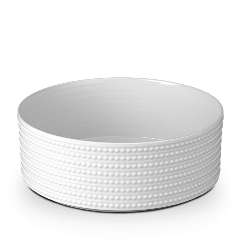 Perlée Deep Bowl, White