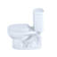 Toilette ronde deux pièces avec siège Eco Drake® 1,28