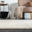 Tapis beige rectangulaire en polypropylène tissé à la machine Rebbecca-615053462