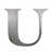 U
