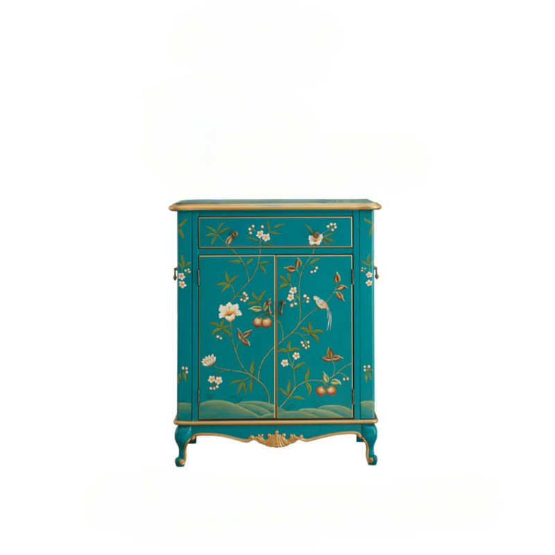 Solid Wood Accent Cabinet
