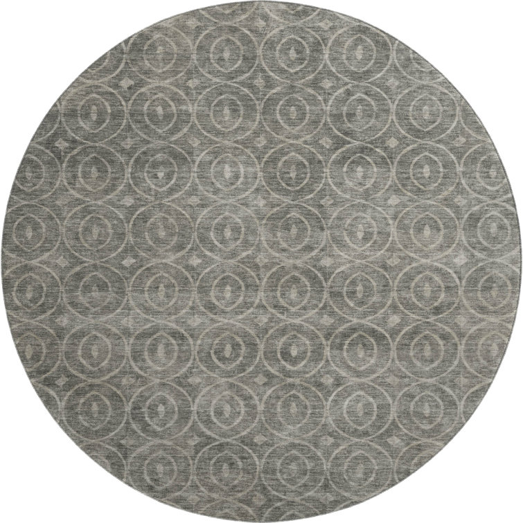 Premium Machine Washable Barry AMF1227 Geometric Rug