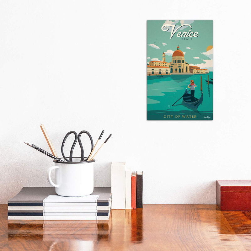 Venice - Wrapped Canvas Print, 30.48cm H x 20.32cm W x 1.91cm D