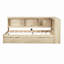 Lit de jour avec lit gigogne, armoires de rangement et ports USB-1513781046
