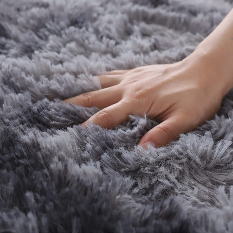 Round Rupendra Synthetic 120cm X 120cm Area Rug