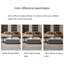 Italian square microcrystalline stone coffee table-107725450
