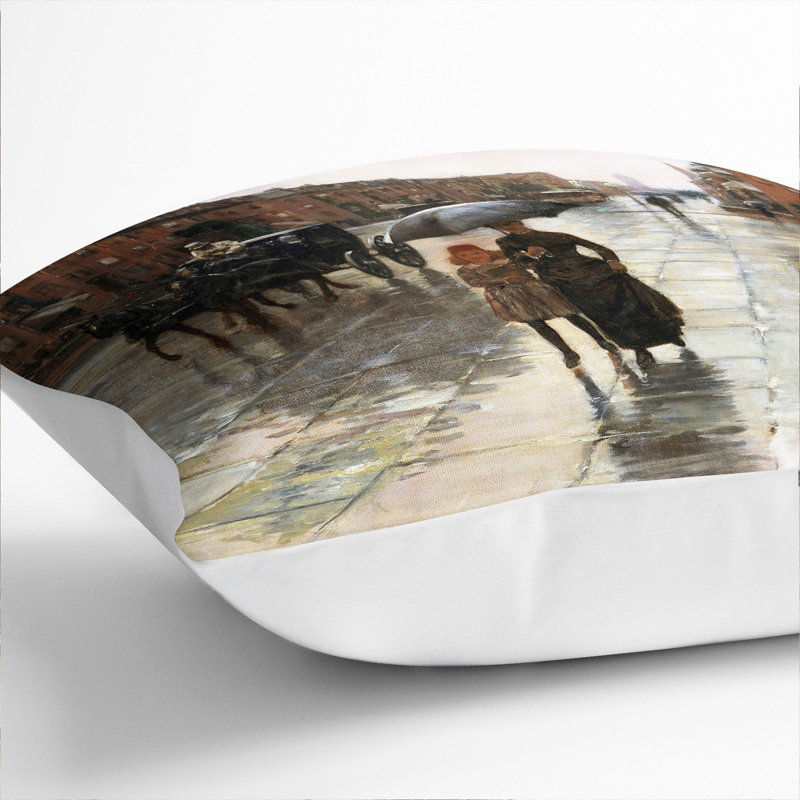 Square Cushion, White, 55cm H x 55cm W x 20cm D