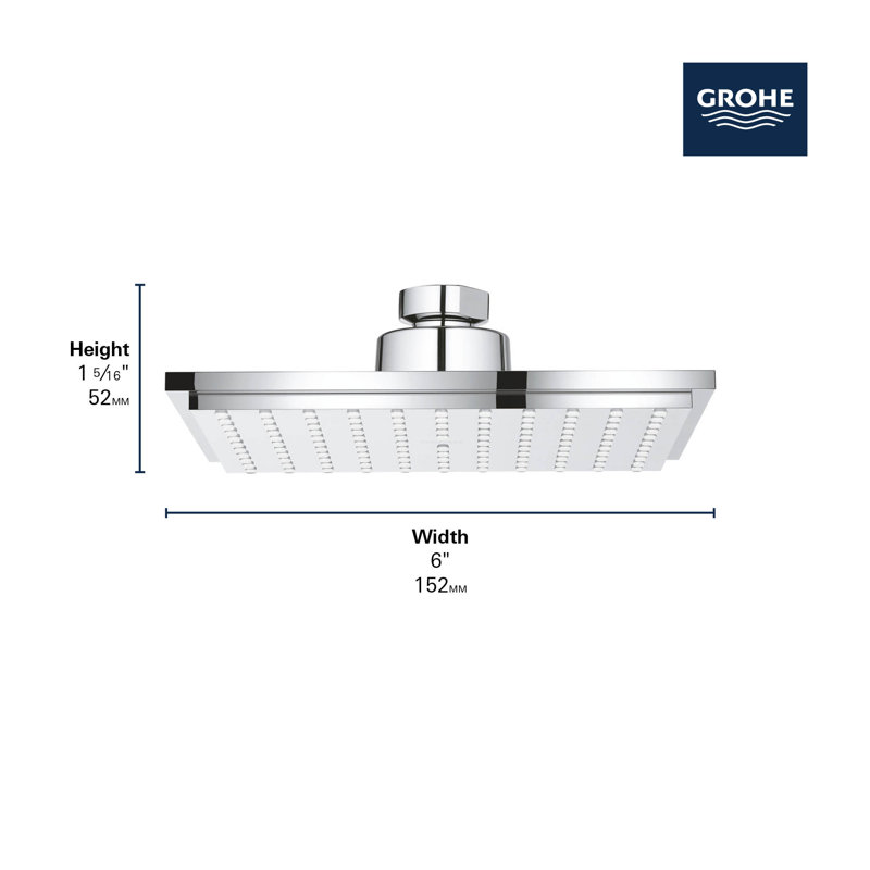 Euphoria Rain Fixed Shower Head