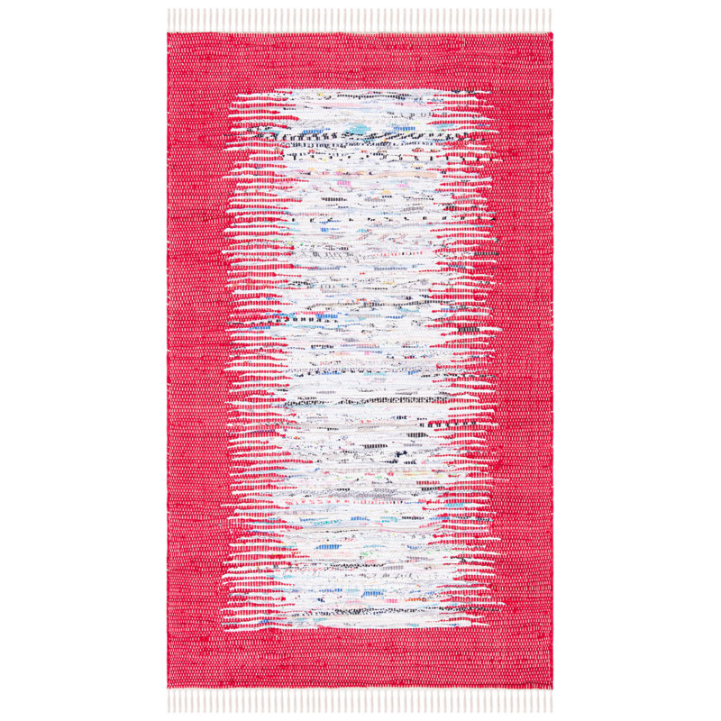 Pascual Hand Woven Cotton Abstract Rug