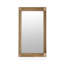Miroirs rectangulaires pleine longueur en bois manufacturé