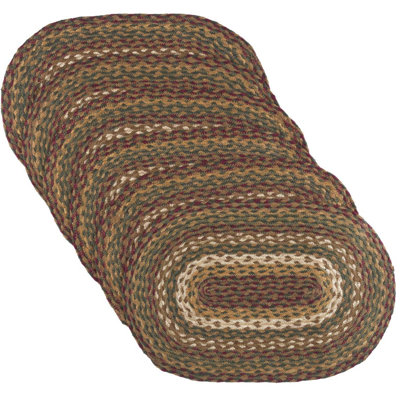 Annabelle Geometric Oval Placemat