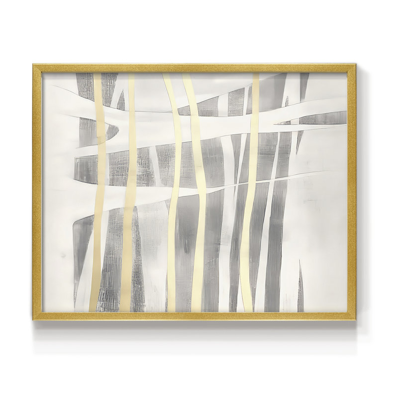 Série abstraite - Lxxvi - reproduction encadrée, H 8 po x l 10 po
