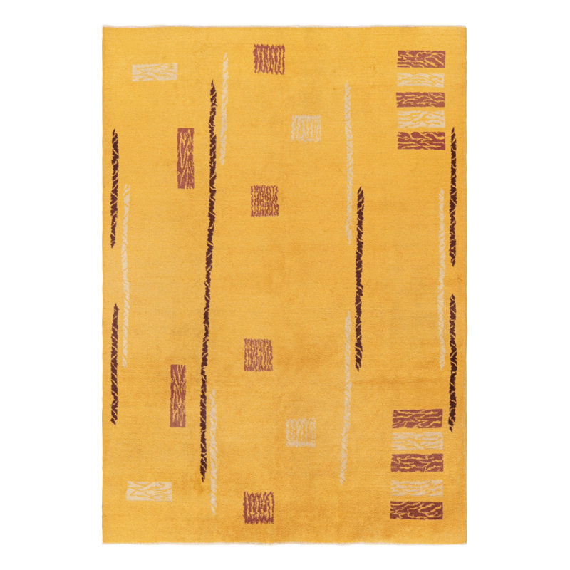 One-of-a-Kind 7’x9’11” Hand Knotted Area Rug