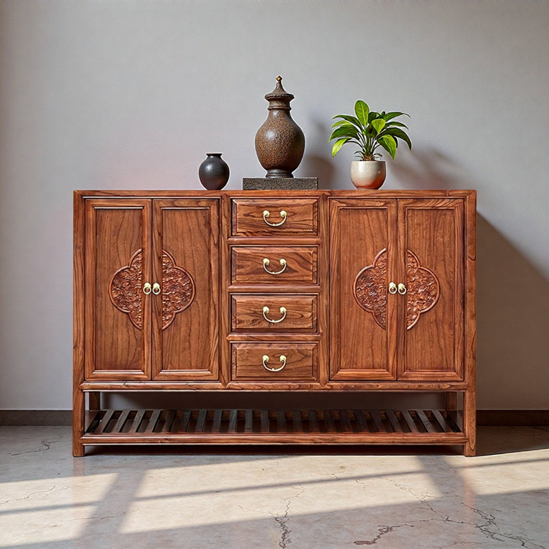Buffet de cuisine classique, Brun