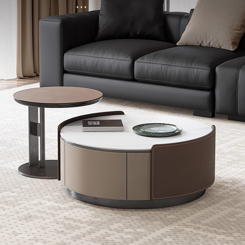 Table basse Light Luxury, H 11,81 po x L 27,56 po x l 27,56 po