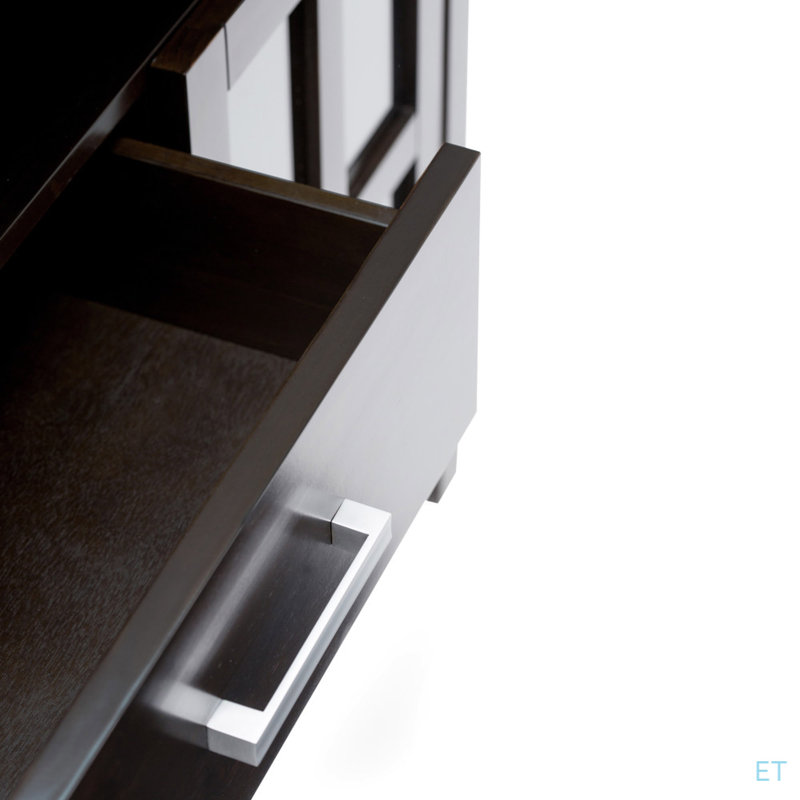 Kitchener - Tall TV Media Stand - Hickory Brown