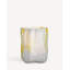 Crackle Handcrafted Glass Table Vase-1953654054