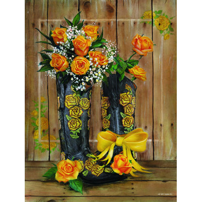 " Rosey Cowboy Boots II "