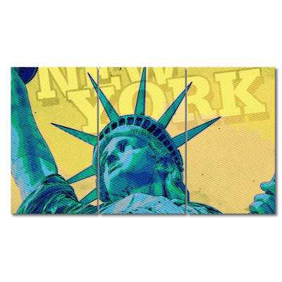 3 Piece No Frame Print on Canvas