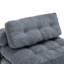 Fauteuil à billes à compression moyenne en velours côtelé l 35 po-123804695