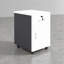 Poste de travail rectangulaire avec cabine pour 4 personnes