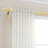 Lachina Arnel 1 Inch Window Curtain Rod with Aluminium Finials, Adjustable Heavy Duty Modern Drapery Pole for Outdoor/Indoor-1412087186-1472476170