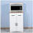 Wooden Kitchen Cabinet White Pantry Storage Microwave Cabinet with Storage Drawer