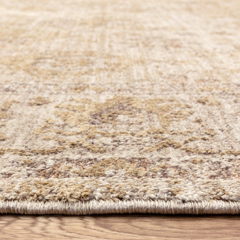Madeleine Vintage Beige Area Rug, Runner 67 x 240 cm