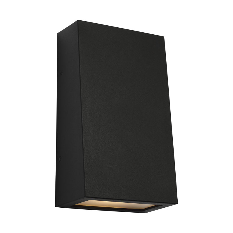Kakudo LED Outdoor Wall Lantern, 10.5" H x 6" W x 3.75" D