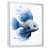 Cadre flottant blanc