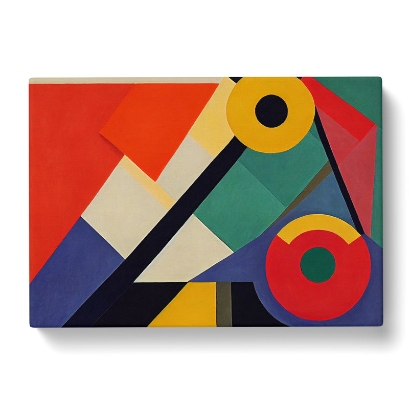 Pure Modern Abstract - Wrapped Canvas