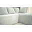 Canapé modulaire en forme de U Boneless de 130 po - Canapé 4 places en velours côtelé avec méridienne réversible, tissu rayé noir ou gris-2121389154