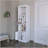 White Bar Cabinet With Wine Storage-96754806