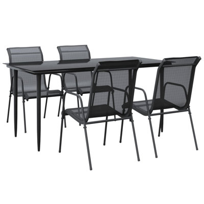 Gersham 4 - Person Patio Dining Set with Rectangular Table