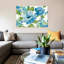 «Blue Summer Poppies» par Wild Apple Portfolio - impression sur toile tendue-72792732-72792733-72792734