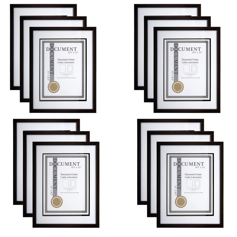 Witcher Black Matte Picture Frame with Mat