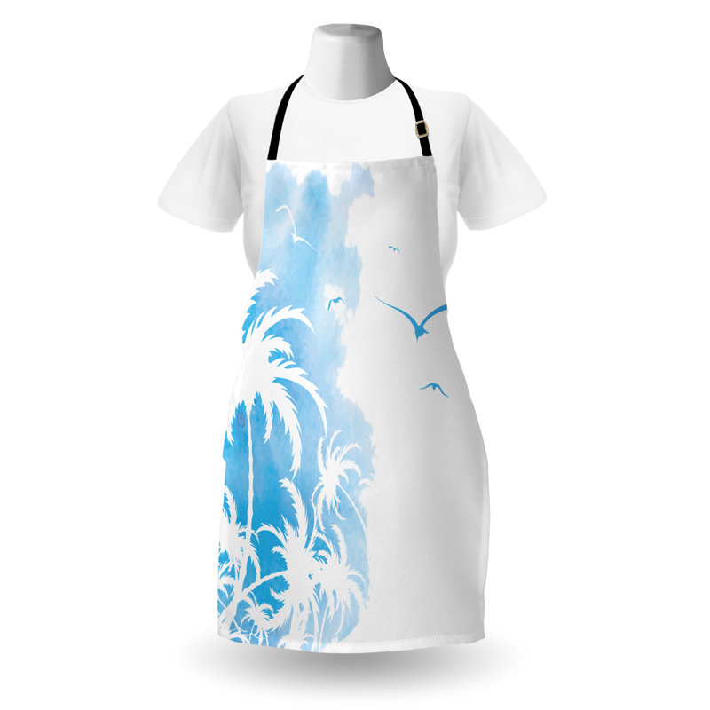 No Pattern Bib Apron