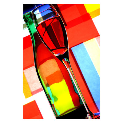 Spectre de réfraction sur toile, 24 po x 36 po