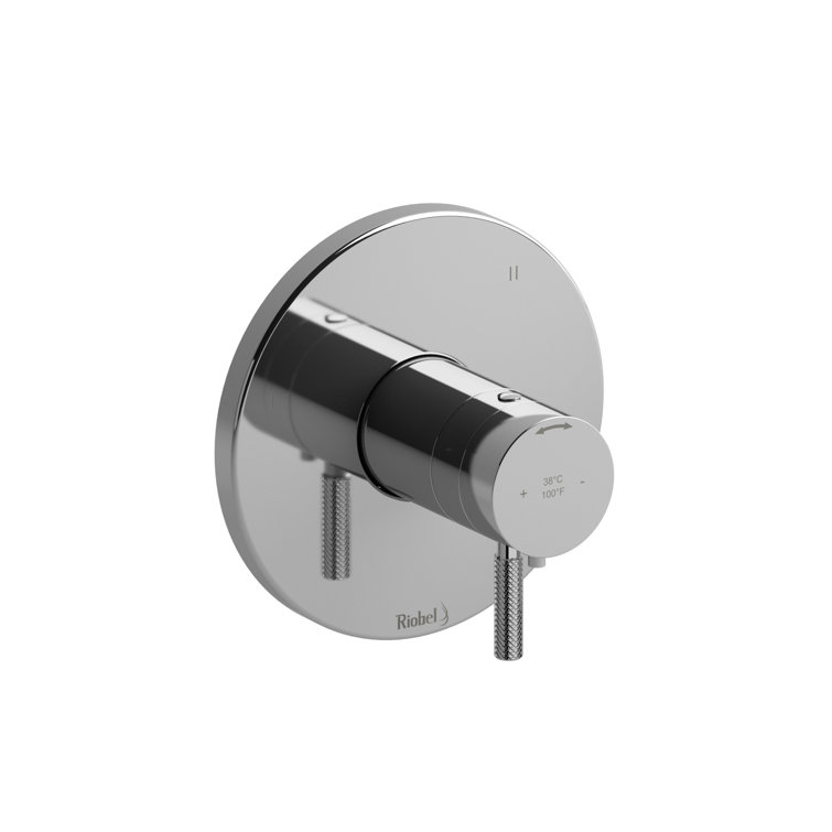 Riu 1/2" Therm & Pressure Balance Trim With 3 Functions