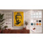 Golden Buddha Head Japandi - Wrapped Canvas-1844510148-1844510152