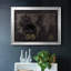 «Black Gold Map», reproduction encadrée sur toile-2131369974-2131369975