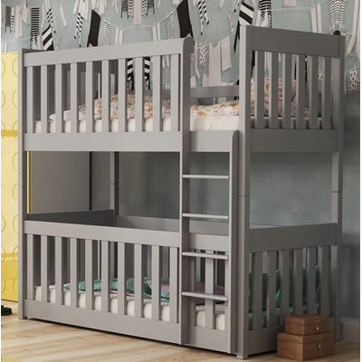 Knight Single (3') Standard Bunk Bed and Mattress
