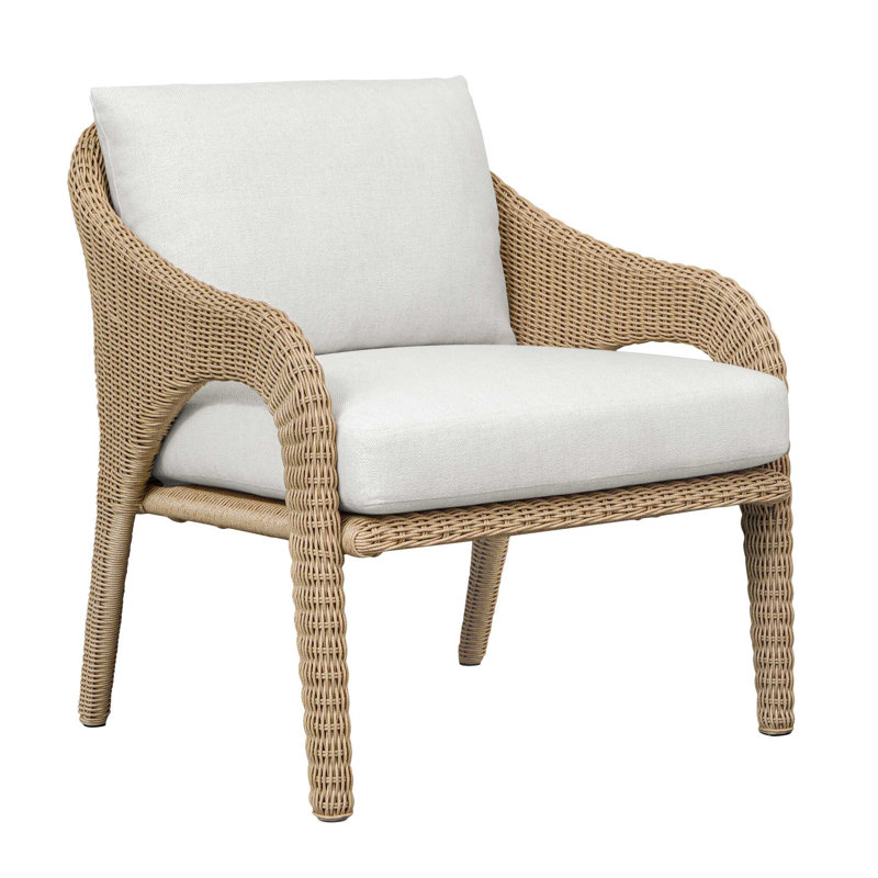 Uttermost Kavali Outdoor Wicker Lounge Chair