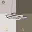 Alliber 1-Light Modern Square/Rectangle LED Chandelier with Aluminum Frame-190518712-190148010