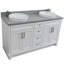Ensemble de meuble-lavabo double 61 po Muskoka