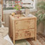 Table de chevet 2 tiroirs Manish Rustic Farmhouse